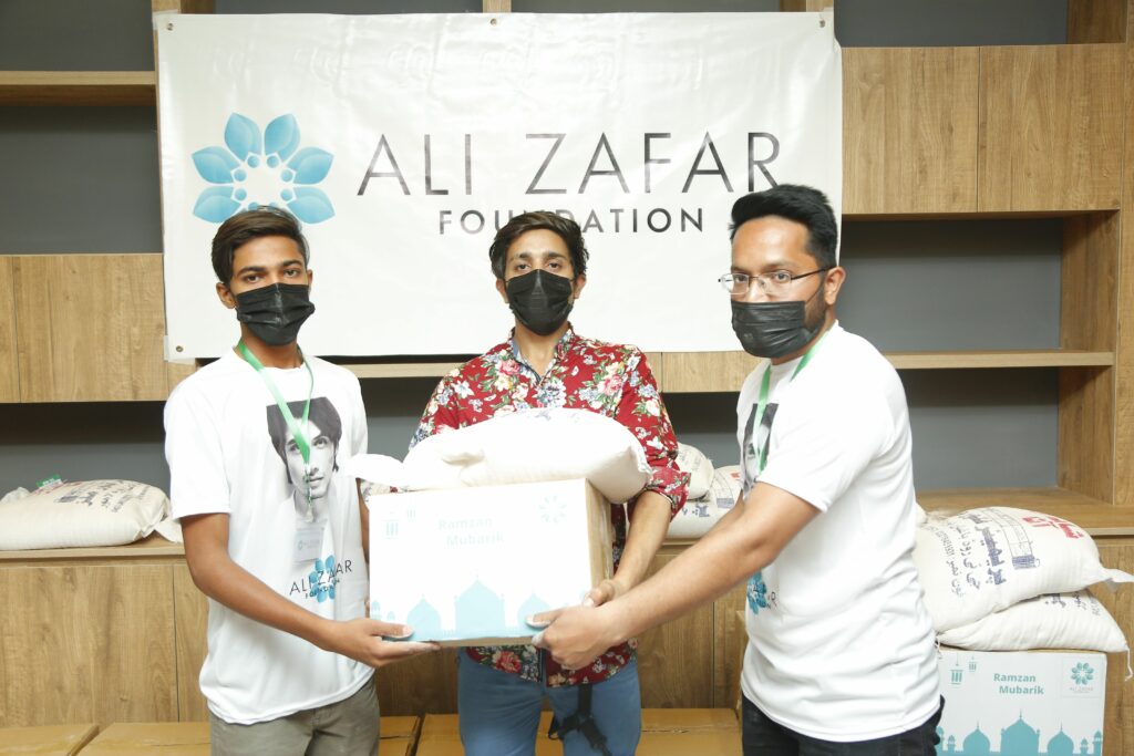 AZF distributes Ramadan provisions amongst artistes